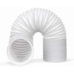 Tuyau D'échappement De Climatisation Mobile étendu 150 Cm Tuyau D'échappement De Climatisation Portable Résistant à La Chaleur Et à La Corrosion Pour Climatiseur Déshumidificateur Sèche-linge，Diamètre