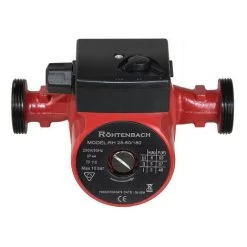 Circulateur Rohtenbach 25–60/180 Pour Chauffage Central