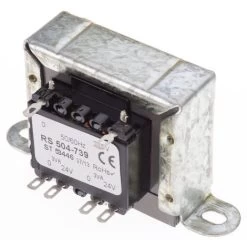 Transformateur à Montage Sur Châssis, Vin 230V C.a., Vout 24V C.a., 2 Sorties, 6VA ( Prix Pour 1 )