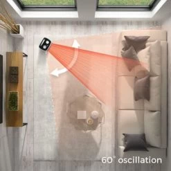 Mini Radiateur Soufflant Céramique Avec Oscillation Automatique Et 2 Réglages De Température - 2000W Pro Breeze 6 Mini Radiateur Soufflant Céramique Avec Oscillation Automatique Et 2 Réglages De Température - 2000W Pro Breeze -Chauffage Équipement Magasin 11604690 3