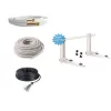 Pack Raccordement Climatiseur 7 Mètres 1/4 3/8 + Support Mural Qualité Professionnelle