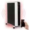 Thermaxx 2500 Radiateur à Bain D'huile 2500W 5-35°C - Noir & Blanc
