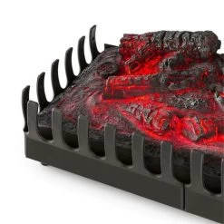 Kamini Insert De Cheminée électrique 45W éclairage 40W -noir -Chauffage Équipement Magasin 14458334 4