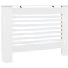 Cache-radiateur Blanc 112x19x81,5 Cm MDF VidaXL