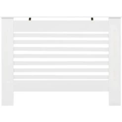 Cache-radiateur Blanc 112x19x81,5 Cm MDF VidaXL -Chauffage Équipement Magasin 15383071 4