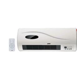 Convecteur Mural En CÉramique Avec TÉlÉcommande 1000/2000w Et Minuterie Zmw1909b