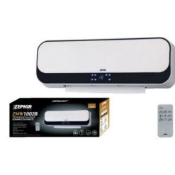 Ae'rotherme Mural En Ce'ramique Avec Te'le'commande 1000/2000w Zmw1002b