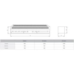 Rideau D'air 90 Cm 230V Pour Chambres Froides 5 Rideau D'air 90 Cm 230V Pour Chambres Froides -Chauffage Équipement Magasin 15969747 3