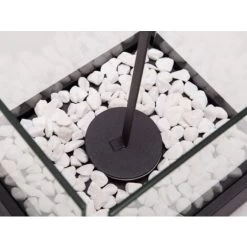 Cheminée éthanol De Table En Métal Noir -Chauffage Équipement Magasin 17595902 3