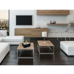 Cheminée éthanol De Table En Métal Noir -Chauffage Équipement Magasin 17595902 5