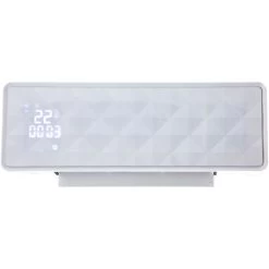 Chauffage Céramique Mural 2000 W Avec Télécommande Et Minuterie