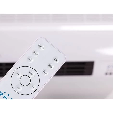 Chauffage Split Mural 2000 W Avec Télécommande Et Minuterie 4 Chauffage Split Mural 2000 W Avec Télécommande Et Minuterie – Image 4