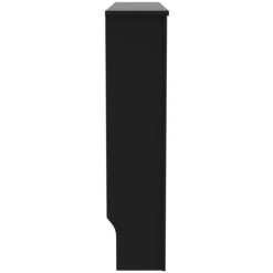 Cache-radiateur Noir 112x19x81 Cm MDF VidaXL -Chauffage Équipement Magasin 19920342 4