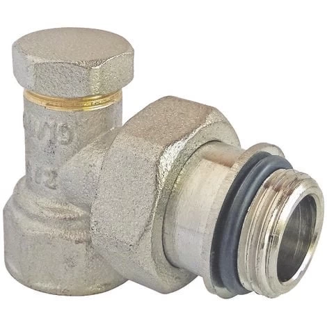 Coude De Réglage Nickelé à Visser Femelle 3/8 1 Coude De Réglage Nickelé à Visser Femelle 3/8