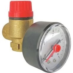 Bloc Soupape Mano Pour Installation De Chauffage En Circuit Fermé