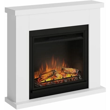 TAGU Cheminée électrique Décorative Frode Blanche - Powerflame 2 TAGU Cheminée électrique Décorative Frode Blanche - Powerflame – Image 2