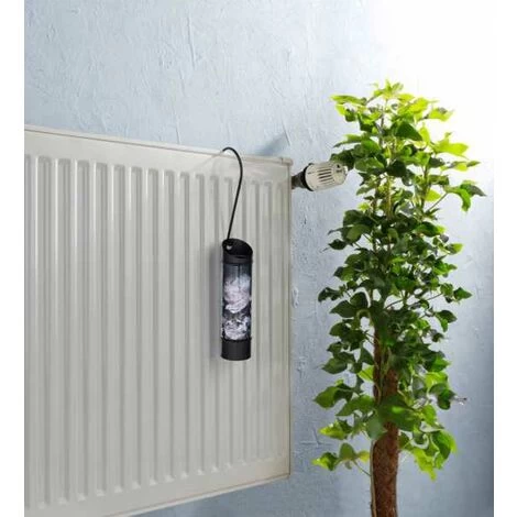 WENKO Saturateur Radiateur Peony, Humidificateur D'air à Suspendre Avec Crochet Inclus, Acier Inox, Ø 5x20 Cm, Multicolore 2 WENKO Saturateur Radiateur Peony, Humidificateur D'air à Suspendre Avec Crochet Inclus, Acier Inox, Ø 5x20 Cm, Multicolore – Image 2