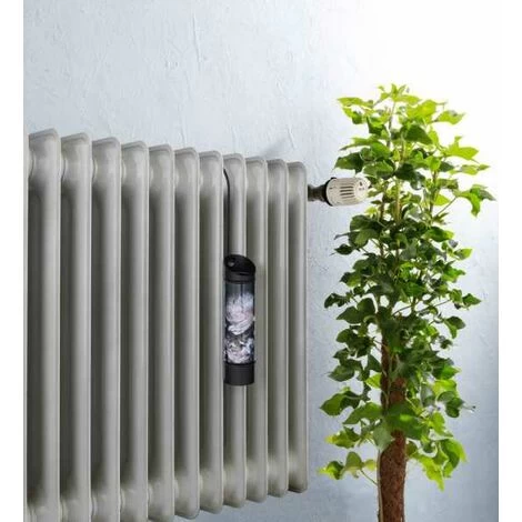 WENKO Saturateur Radiateur Peony, Humidificateur D'air à Suspendre Avec Crochet Inclus, Acier Inox, Ø 5x20 Cm, Multicolore 3 WENKO Saturateur Radiateur Peony, Humidificateur D'air à Suspendre Avec Crochet Inclus, Acier Inox, Ø 5x20 Cm, Multicolore – Image 3