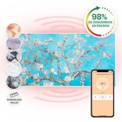 Wonderwall Air Art Smart Radiateur Infrarouge Connecté 120x60cm 700 W