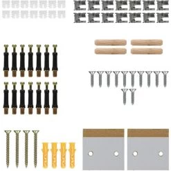 Cache-radiateur Couvercle Chauffage En MDF Motif Nid D'abeille 78x19x82 Cm Blanc -Chauffage Équipement Magasin 25687319 5