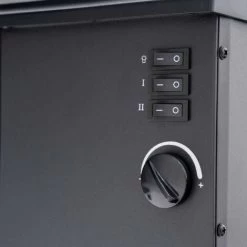 Cheminée Électrique 1950W Kekai Arizona 37x23x51 Cm Noir Avec Simulation De Feu Pour Intérieur -Chauffage Équipement Magasin 27740519 5