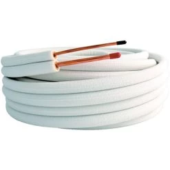 LIAISON FRIGORIFIQUE CLIMATISATION CUIVRE BI TUBE NUE 1/4 3/8 M1 EN 15 METRES -Chauffage Équipement Magasin 2899579 3