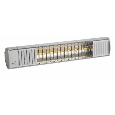 Rampe De Chauffage électrique, 1.65KW, 64cm, Alu Poli/ Terrasse/ Intér Ieur BURDA 1 Rampe De Chauffage électrique, 1.65KW, 64cm, Alu Poli/ Terrasse/ Intér Ieur BURDA