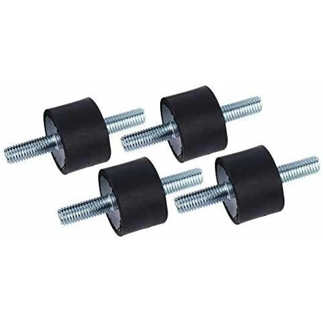 LangRay 4pcs Supports En Caoutchouc D'Isolant Anti-vibration M8 30 X 20 Supports Amortisseurs De Vibrations Isolateur En Caoutchouc Anti-vibration Avec Vis 1 LangRay 4pcs Supports En Caoutchouc D'Isolant Anti-vibration M8 30 X 20 Supports Amortisseurs De Vibrations Isolateur En Caoutchouc Anti-vibration Avec Vis
