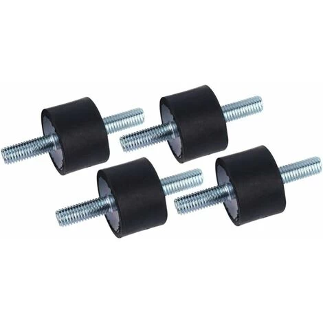LangRay 4pcs Supports En Caoutchouc D'Isolant Anti-vibration M8 30 X 20 Supports Amortisseurs De Vibrations Isolateur En Caoutchouc Anti-vibration Avec Vis 4 LangRay 4pcs Supports En Caoutchouc D'Isolant Anti-vibration M8 30 X 20 Supports Amortisseurs De Vibrations Isolateur En Caoutchouc Anti-vibration Avec Vis – Image 4