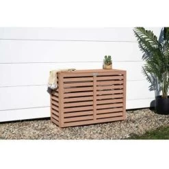 Cache Climatisation Composite Teck M 7 Cache Climatisation Composite Teck M -Chauffage Équipement Magasin 30929333 3