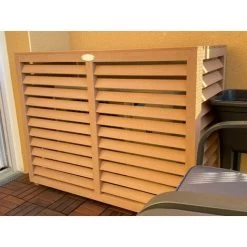 Cache Climatisation Composite Teck M 8 Cache Climatisation Composite Teck M -Chauffage Équipement Magasin 30929333 4