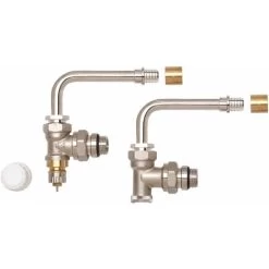 Danfoss Kit Bitube 75mm Corps équerre+coude à Glissement PER Ø12