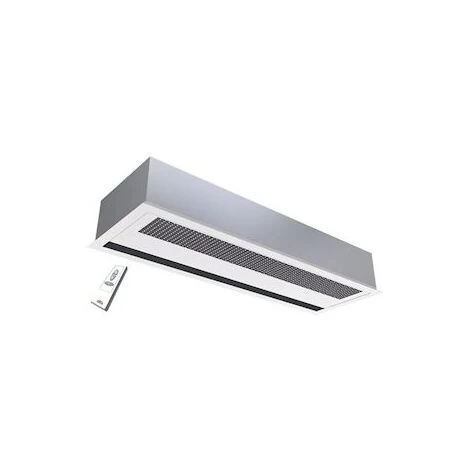 Rideau Dair Encastré Horizontal Chauffage électrique 12kW Longueur 15 M 1 Rideau Dair Encastré Horizontal Chauffage électrique 12kW Longueur 15 M