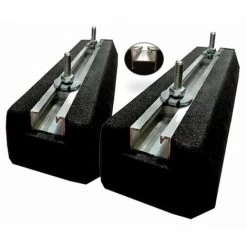 Paire De Support De Sol Mini Rubber Eid 400mm 300kg