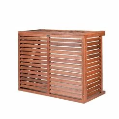 Cache Clim Au Sol Taille L En Bois Exotique