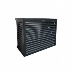 Cache Climatiseur Au Sol Taille S En Aluminium Gris Anthracite 7016