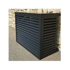 Cache Climatiseur Au Sol Taille M En Aluminium Blanc 9010 7 Cache Climatiseur Au Sol Taille M En Aluminium Blanc 9010 -Chauffage Équipement Magasin 35600981 4