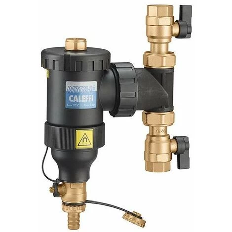 Pot De Décantation Avec Vannes D'arrêt Et Aimants Caleffi 5453 3/4 1 Pot De Décantation Avec Vannes D'arrêt Et Aimants Caleffi 5453 3/4