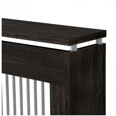 TOPKIT | Cristian 3060 Cache-radiateur | 60 Cm De Large | Petit Cache-radiateur | Design élégant | Wengé 2 TOPKIT | Cristian 3060 Cache-radiateur | 60 Cm De Large | Petit Cache-radiateur | Design élégant | Wengé – Image 2