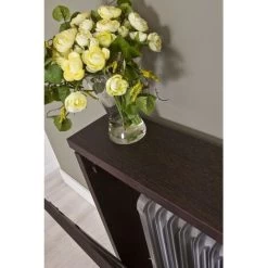 TOPKIT | Cristian 3061 Cache-radiateur | 60 Cm De Large | Petit Cache-radiateur | Design élégant | Wengé -Chauffage Équipement Magasin 40195705 3