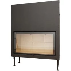 TERMOFOC INSERT Large Vision C-1000ES Porte Guillotine - Puissance 15kW