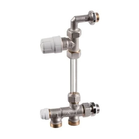 Kit De Raccordement De Radiateur Droit RBM Pour Système Monotube 1/2'' 1 Kit De Raccordement De Radiateur Droit RBM Pour Système Monotube 1/2''