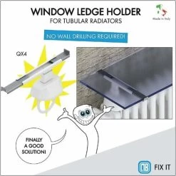 Paire De Crochets Pour Radiateur - Supports à Fixer Au Radiateur - S'adapte Aux Radiateurs Tubulaires Avec Des Collecteurs De 45 Mm à 60 Mm De Diamètre 6 Paire De Crochets Pour Radiateur - Supports à Fixer Au Radiateur - S'adapte Aux Radiateurs Tubulaires Avec Des Collecteurs De 45 Mm à 60 Mm De Diamètre -Chauffage Équipement Magasin 42700121 3