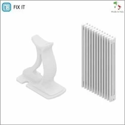 Pied Universel En Fonte Pour Radiateurs à Colonne Tubulaire - Capacité Maximale 200 Kg - Couleur Blanche - 1 Pièce. -Chauffage Équipement Magasin 42700146 3