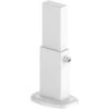 Pied De Support Pour Radiateurs Tubulaires Sur Les Murs En Plaques De Pl�tre - Capacit� Maximale 200 Kg - Couleur Blanche - 1 Pi�ce