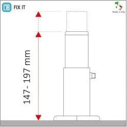 Pied De Support Pour Radiateurs Tubulaires Sur Les Murs En Plaques De Pl�tre - Capacit� Maximale 200 Kg - Couleur Blanche - 1 Pi�ce -Chauffage Équipement Magasin 42700237 5