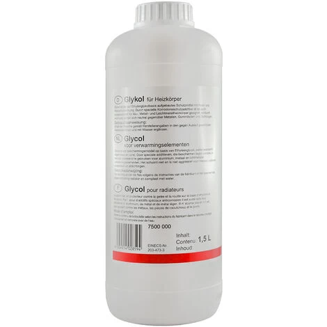 Liquide Antigel Pour Radiateur électrique, Glycol, 1,5 L, Schulte 2 Liquide Antigel Pour Radiateur électrique, Glycol, 1,5 L, Schulte – Image 2