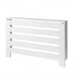 TOPKIT | Cache-radiateur Victoria 3122 | 120 Cm De Large |Grand Cache-radiateur | Design élégant | Blanc