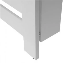 TOPKIT | Cache-radiateur Victoria 3122 | 120 Cm De Large |Grand Cache-radiateur | Design élégant | Blanc -Chauffage Équipement Magasin 43138773 3