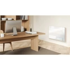 Carrera Panneau Rayonnant En Verre Blanc LCD 1000W